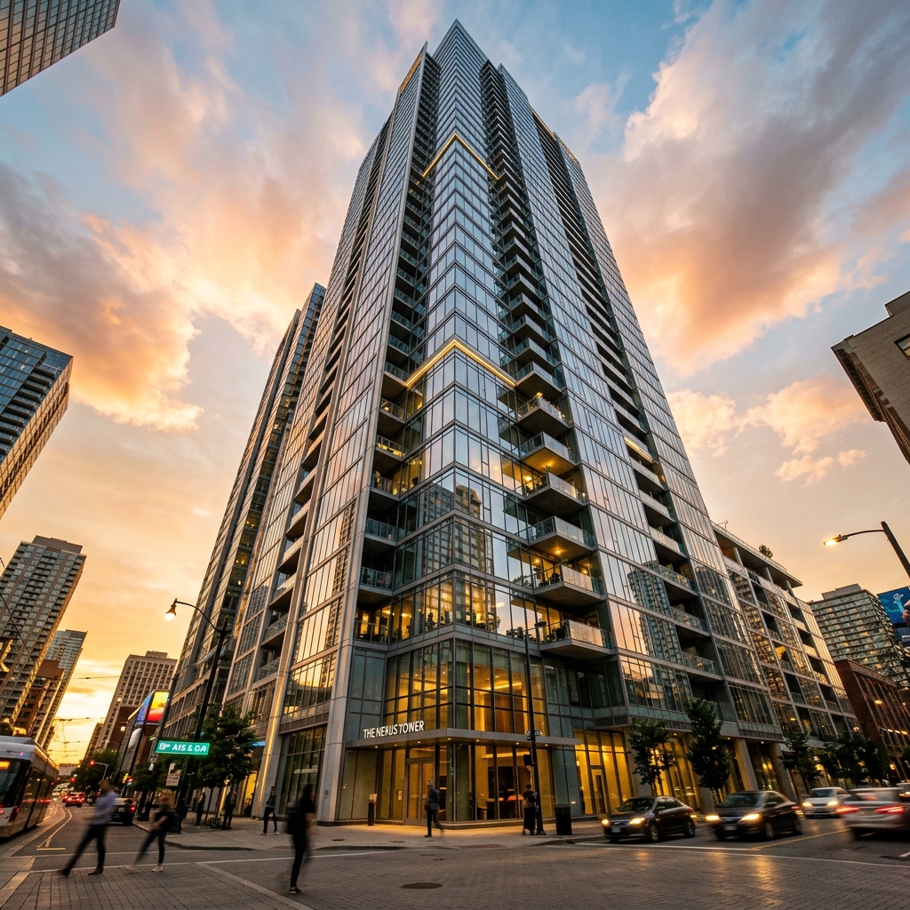 Modern residential building